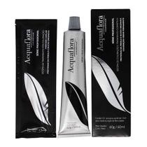 Coloração Creme Permanente 8.1 Louro Claro Acinzentado 60g - Acquaflora Coloração Creme Permanente 8.1 Louro Claro Acinzentado 60g - Acquaflora