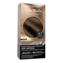 Coloração Creme Permanente Alfaparf Alta Moda Vegano Sem Amônia 6.7 Chocolate Coloração Creme Permanente Alfaparf Alta Moda Vegano Sem Amônia 6.7 Chocolate