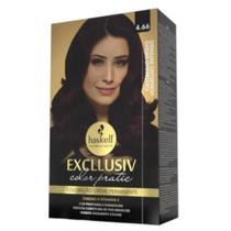Coloração Creme Permanente Excllusiv Color Pratic Castanho Médio Vermelho Intenso 4.66 Haskell Coloração Creme Permanente Excllusiv Color Pratic Castanho Médio Vermelho Intenso 4.66 Haskell