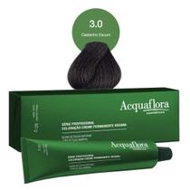 Coloração Creme Permanente Vegana 3.0 Castanho Escuro - Acquaflora