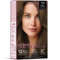 Coloração Creme sem Amônia Supéria Color 770 Louro Médio Marrom - Amend