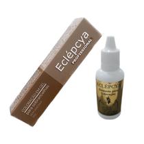 Coloração Eclépcya Sobrancelhas 15g Marrom escura + oxidante