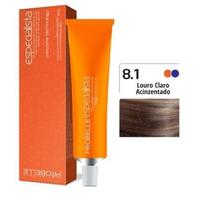 Coloração Especialista Probelle 8.1 Louro Claro Acizentado 50 G