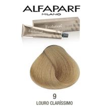 Coloração Evolution Alfaparf nº9 - Loiro Claríssimo Coloração Evolution Alfaparf nº9 - Loiro Claríssimo