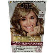 Coloração Excellence De L'Oréal Paris 7 Louro Natural Coloração Excellence De L'Oréal Paris 7 Louro Natural