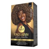 Coloração Excllusiv Color Pratic 8.0 Louro Claro Haskell