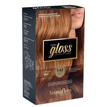 Coloração Hidra Gloss 7.43 Louro Natural Acobreado