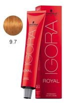 Coloração Igora Royal 9-7 Louro Extra Claro Cobre 60g