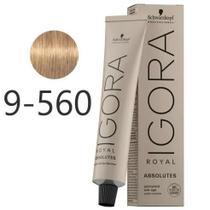 Coloração Igora Royal Absolutes-Ira 9-560 Louro Extra Claro Dourado Marrom 60ml Schwarzkopf