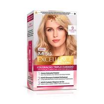 Coloração Imédia Excellence - 9 Louro Muito Claro Coloração Imédia Excellence - 9 Louro Muito Claro