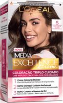 Coloração Imédia Excellence Castanho Claro 5.0 - C0480