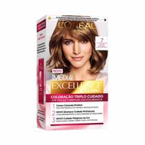 Coloração Imédia Excellence Creme 7 Louro Natural - Loréal Paris Coloração Imédia Excellence Creme 7 Louro Natural - Loréal Paris