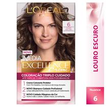 Coloração Imédia Excellence L'oreal Creme 6 Louro Escuro