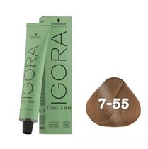 Coloração Importada Schwarzkopf Igora Zero AMM 7-55 60g
