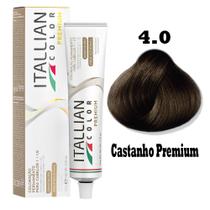 Coloração Itallian Premium 60g Castanho 4.0
