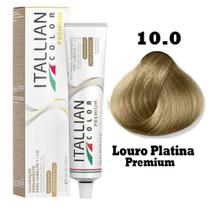 Coloração Itallian Premium 60g Louro Platina 10.0