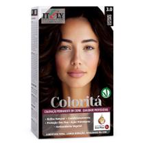 Coloração Itely Coloritá em Creme Cor Castanho Escuro 3.0