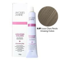 Coloração Jacques Janine 8.89 Louro Claro Pérola 50g