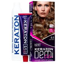 Coloração Keraton Demi Color Louro Claro 8.0