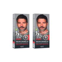 Coloração Keraton Men Cast Claro - Kit Com 2Un