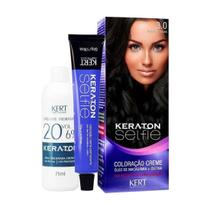Coloração Keraton Selfie 3.0 Castanho Escuro - Kert Profissional