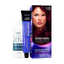 Coloração Keraton Selfie 6.26 Marsala - Kert Profissional