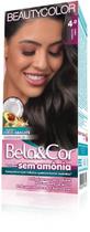 Coloração Kit Bela&cor Sem Amônia 4.0 Castanho Médio Coloração Kit Bela&cor Sem Amônia 4.0 Castanho Médio
