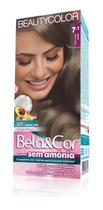 Coloração Kit Bela&cor Sem Amônia 7.1 Louro Cinza Medio Coloração Kit Bela&cor Sem Amônia 7.1 Louro Cinza Medio