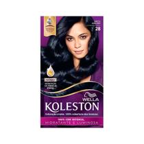 Coloração Koleston 28 Preto Azulado - Wella