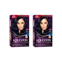 Coloraçao Koleston 28 Preto ulado-Kit C/2Un