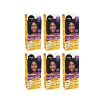 Coloraçao Light Color 10 Preto ulado - Kit Com 6Un