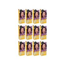 Coloraçao Light Color 6.62 Marsala - Kit Com 12Un