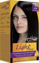 Coloração Light Color Efeito Gloss Castanho Escuro 3.0 - Salon Line