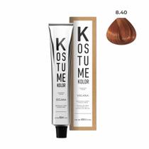 Coloração Loiro Claro Cobre Intenso 8.40 Vegana Kostume 60ML