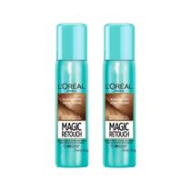 Coloraçao Loreal Magic Retouch 75Ml Spray Louro Escuro - 2Un Coloraçao Loreal Magic Retouch 75Ml Spray Louro Escuro - 2Un