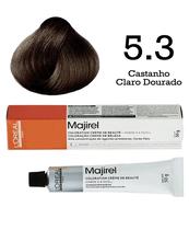 Coloração Majirel 5.3 Castanho Claro Dourado L'Oréal