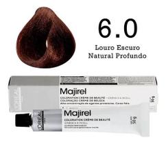 Coloração Majirel 6.0 Louro Escuro Natural Profundo 50g L'Oréal