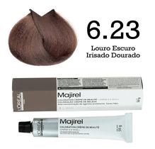 Coloração Majirel 6.23 Louro Escuro Irisado Dourado L'Oréal Coloração Majirel 6.23 Louro Escuro Irisado Dourado L'Oréal