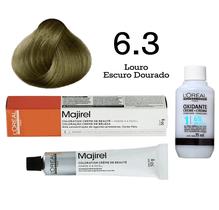 Coloração Majirel 6.3 Louro Escuro Dourado + Emulsão Oxi 20 Vol. 75ml L'Oréal