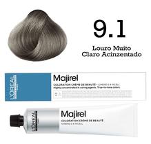 Coloração Majirel 9.1 Louro Muito Claro Acinzentado L'Oréal