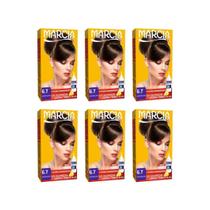 Coloração Marcia Liquida 6.7 Chocolate - Kit C/6Un Coloração Marcia Liquida 6.7 Chocolate - Kit C/6Un