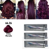 Coloração Marsala 66.26 Mairibel / Hidratycollor 60g - Tinta para cabelo vinho