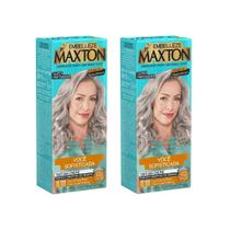 Coloraçao Maxton 11.111 Louro Cinza Muito Claro - Kit 2Un