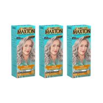 Coloraçao Maxton 11.111 Louro Cinza Muito Claro - Kit 3Un