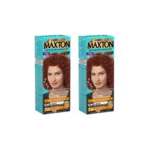 Coloraçao Maxton 7.46 Louro Medio Cobre Avermelhado -Kit 2Un