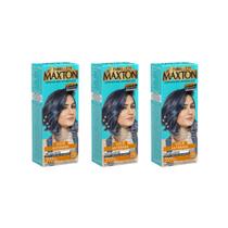 Coloraçao Maxton 777 Azul Denim-Kit C/3un