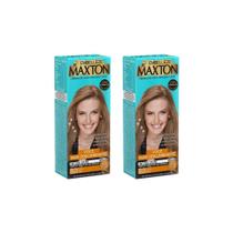 Coloraçao Maxton 8.0 Louro Claro Energia - Kit Com 2Un