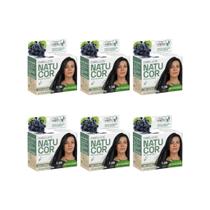Coloraçao Natucor 1.00 Preto Intenso-Kit C/6Un Coloraçao Natucor 1.00 Preto Intenso-Kit C/6Un
