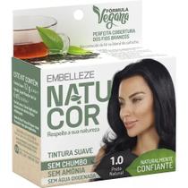 Coloração Natucor Naturalmente Confiante 1.0 Chá Preto