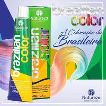 Coloração natureza cosméticos- brasilian color, selecionar a cor desejada - 1 unidade - Poderosa Sempre